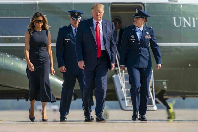 Trump Visits Dayton and El Paso