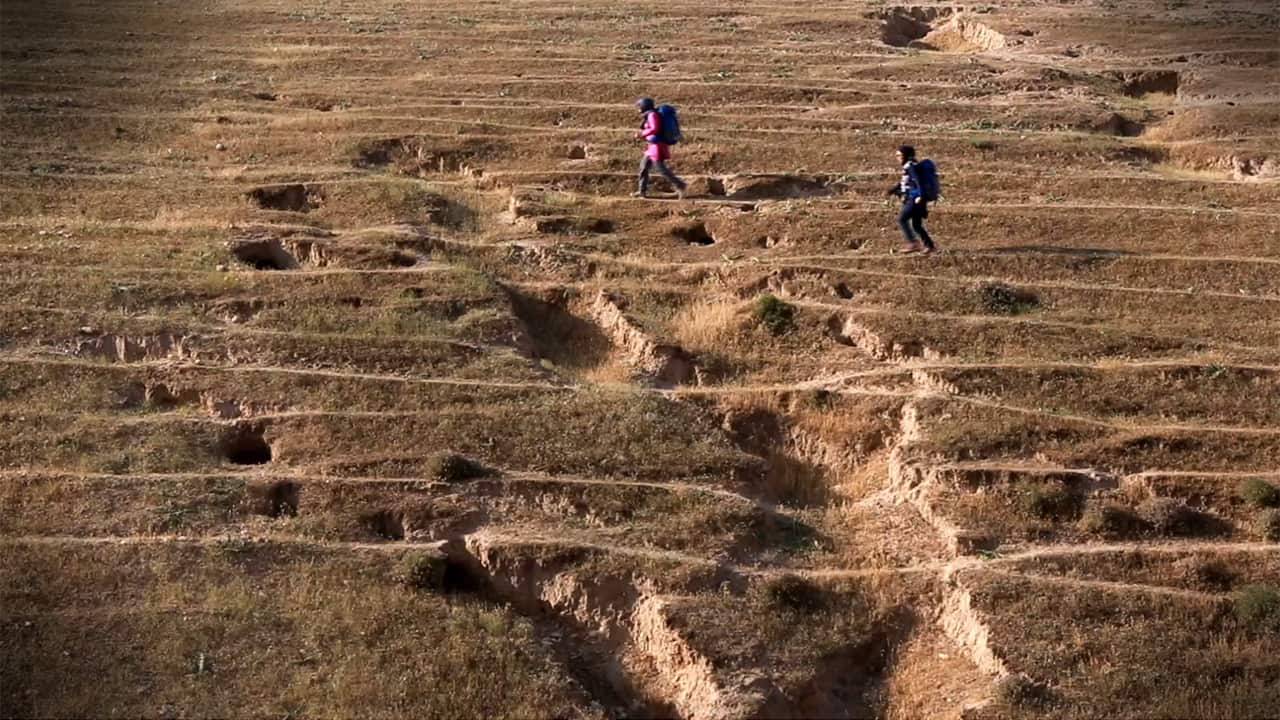 Nelofar and Zainab had only started running five months before the Gobi Desert race.
