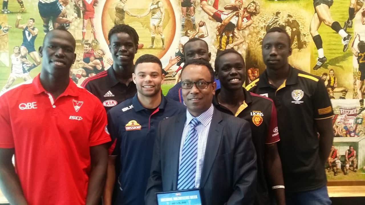 Sisay Dinku among AFL Multicultural Commissioners