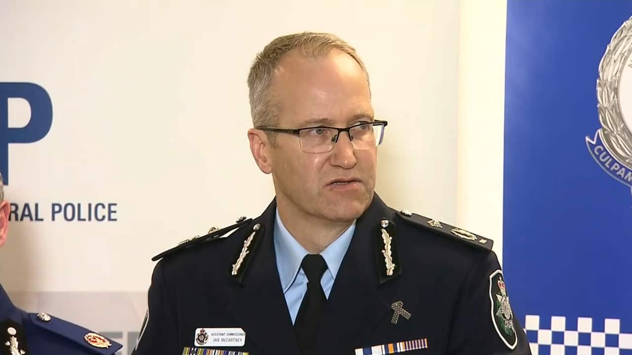 AFP Assistant Commissioner Ian McCartney