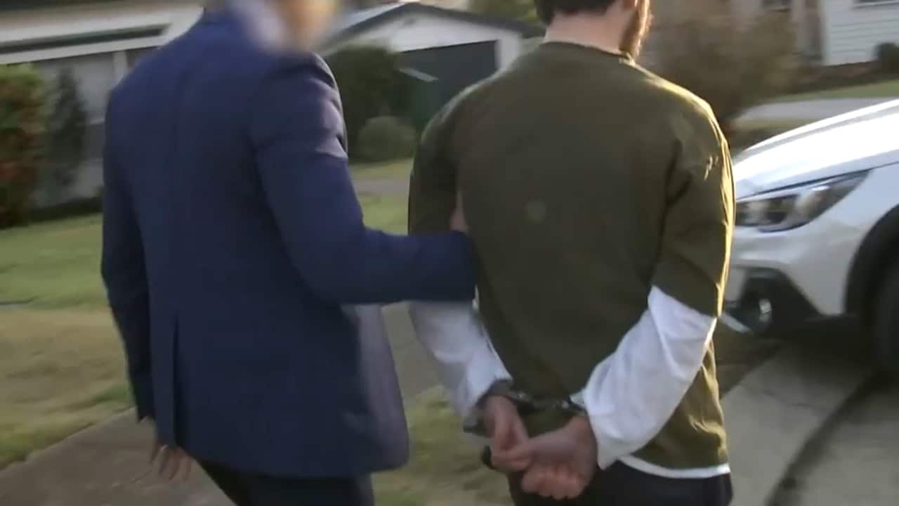 One of three men arrested allegedly linked to a terror plot