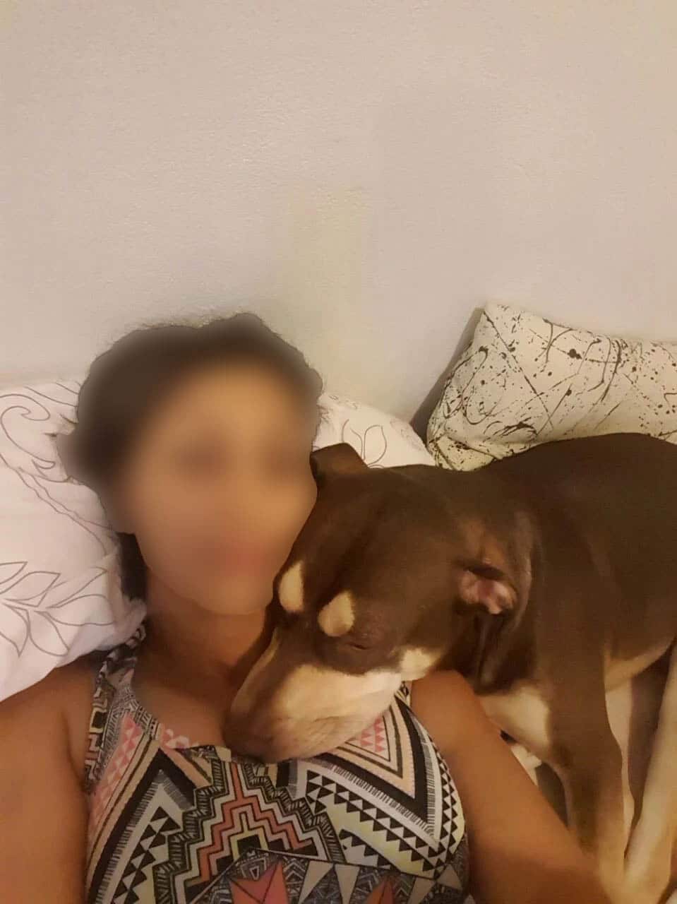 Shiva's mental health deteriorated further after a dog she adopted was killed.