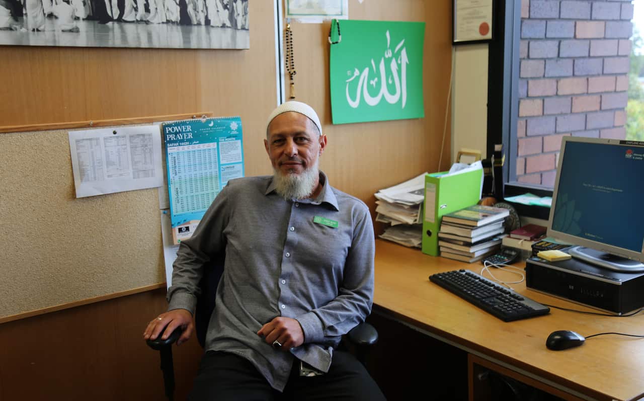 Ahmed Kilani in his office at Long Bay Correctional Centre. 