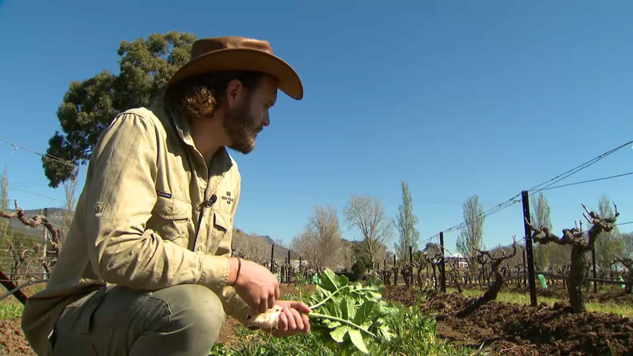 Alisdair Tulloch is using regenerative agriculture, both to which both address the climate crisis and alleviate the impact of the drought. 