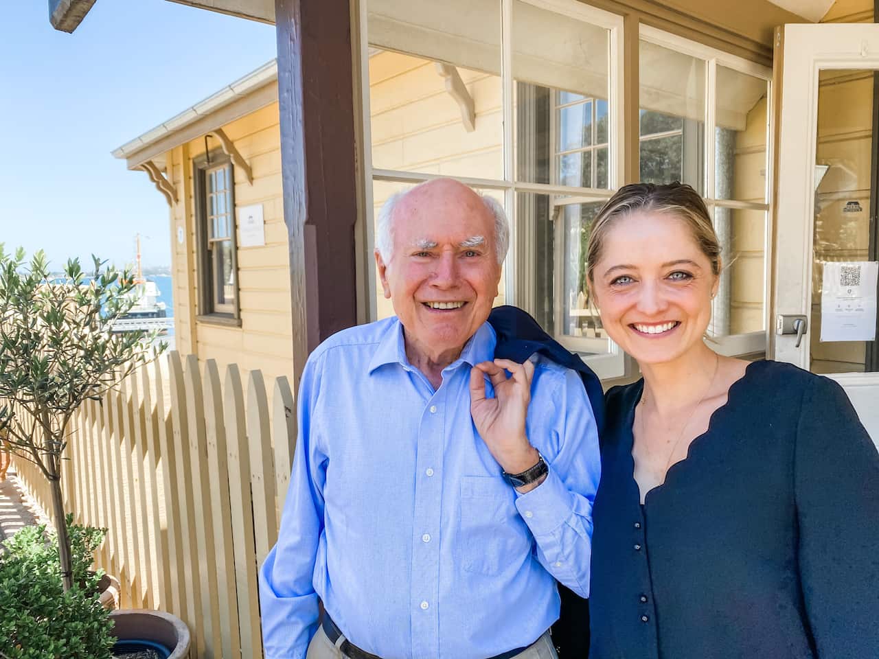 Former Prime Minister John Howard was one of Alena's first customers.