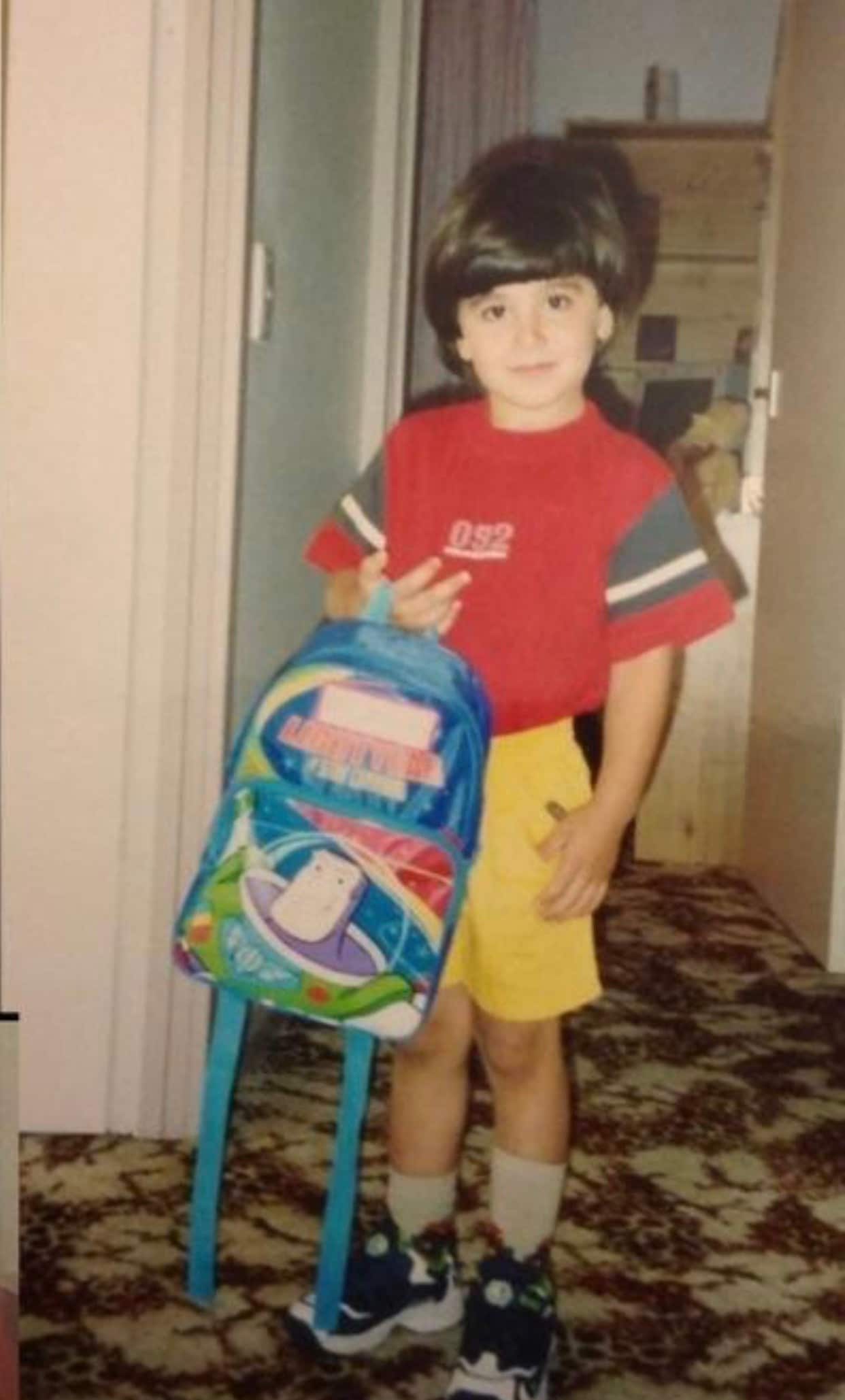 Ali Zarghami first day of primary school in Australia