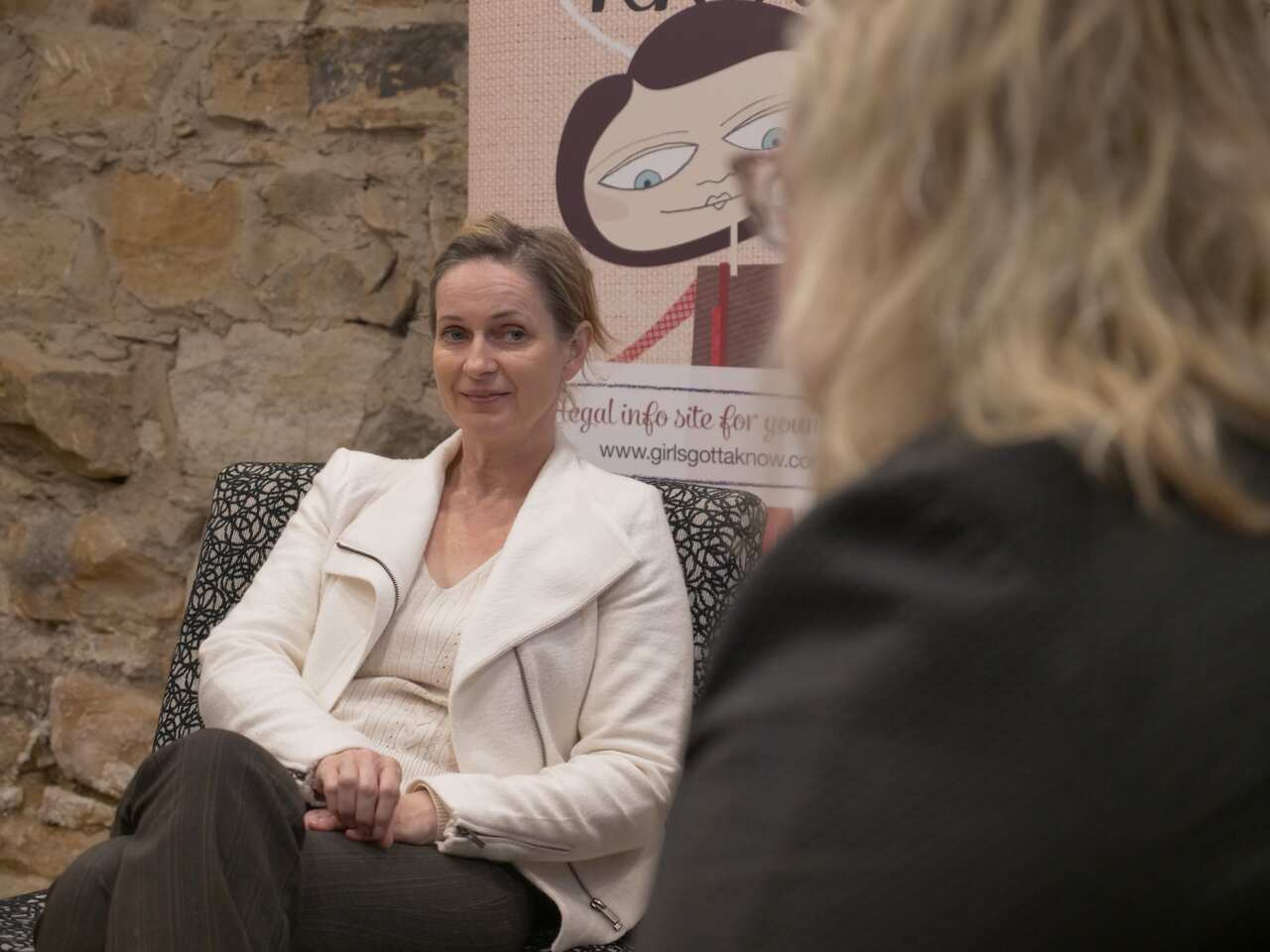 Engender Equality CEO Alina Thomas.