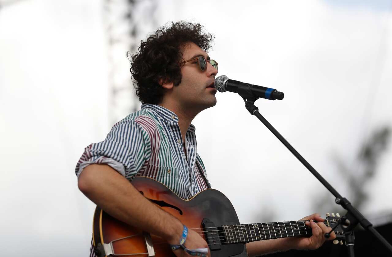 File image: Miles Michaud, lead singer of the California band Allah-Las