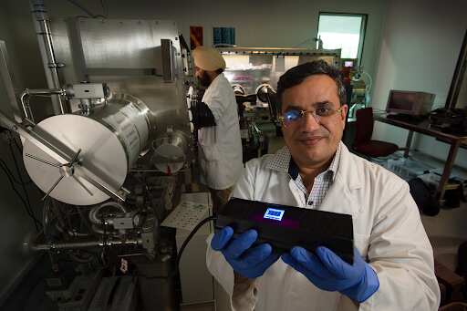 PhD student Amandeep Singh and Associate Professor Prashant Sonar