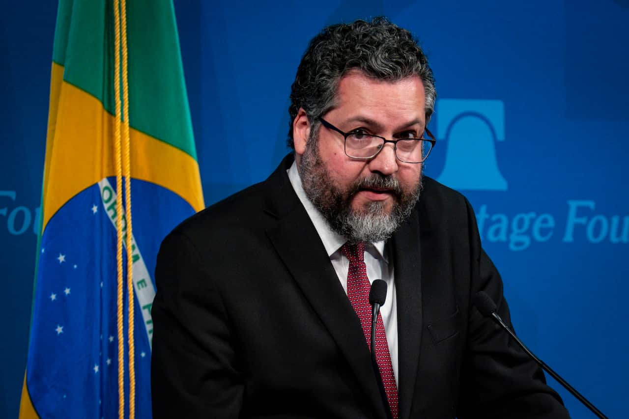 Brazilian foreign minister Ernesto Araujo says there's no climate emergency.
