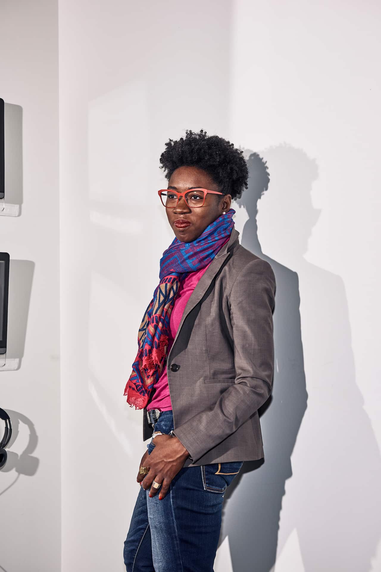 Joy Buolamwini, a researcher at the MIT Media Lab in Cambridge, Mass.