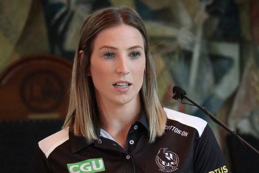 AFLW Collingwood player Amelia Barden says her undiagnosed asthma made her feel unfit.