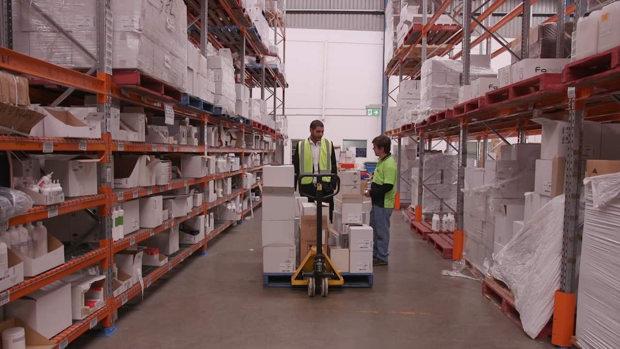 Spanning 20,000 square metres, AMR Hair & Beauty Supplies’ warehouse is 350 times bigger than its original shop.