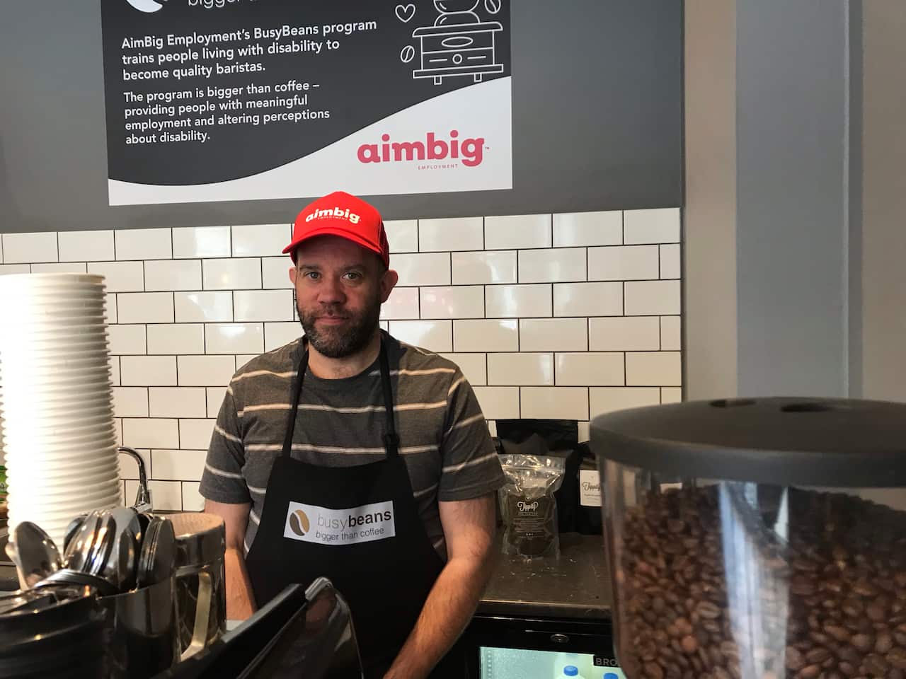 Andrew Kenny says coffee making is his passion