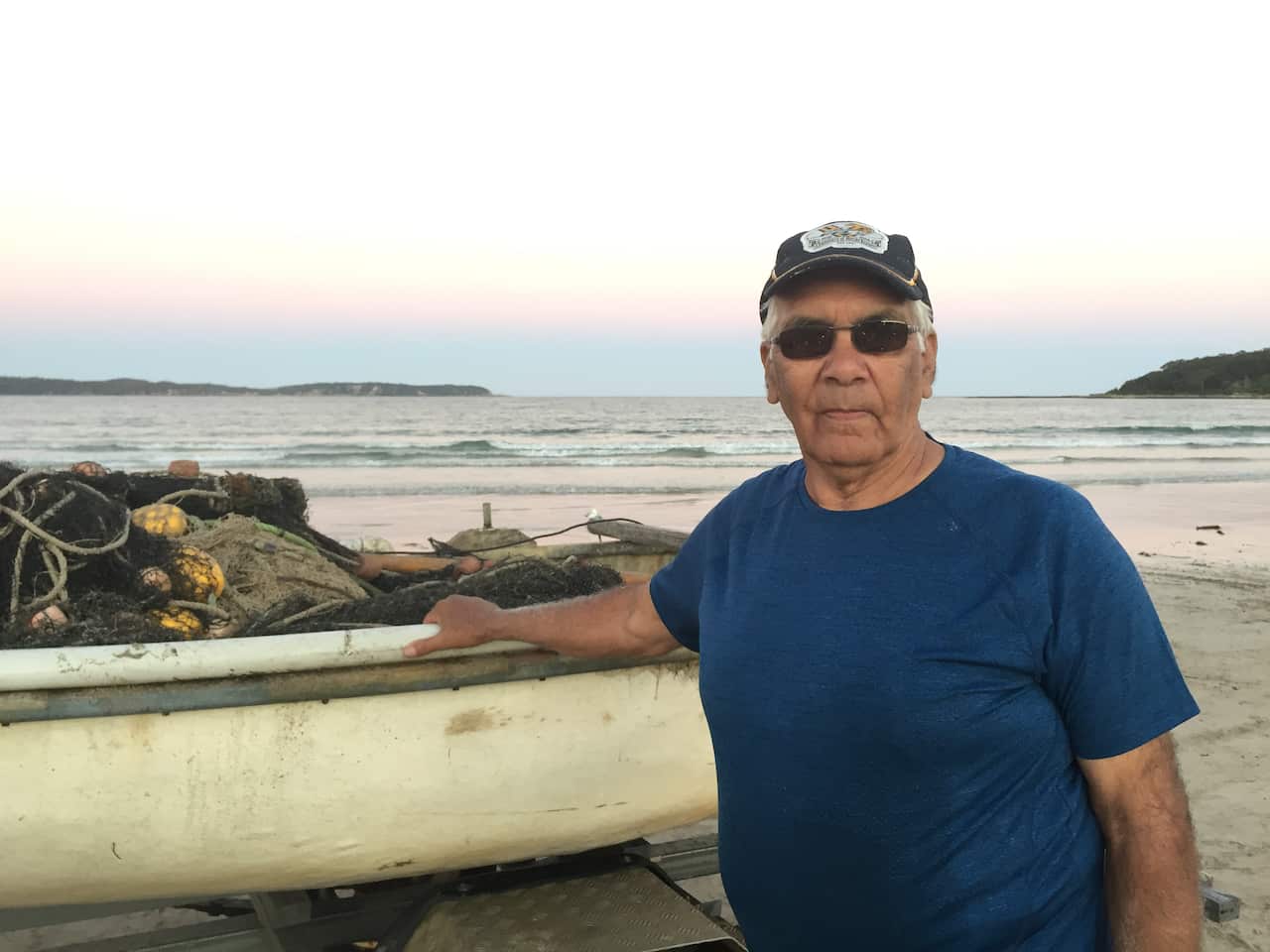 Andrew Nye is a fifth-generation Indigenous fishermen.