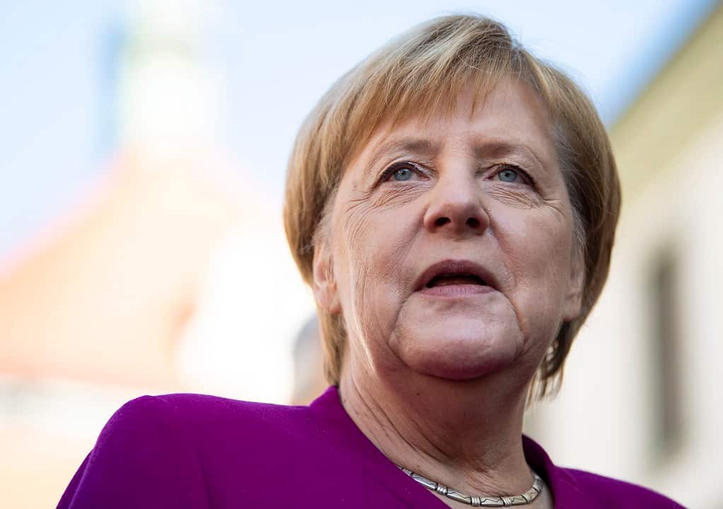 German Chancellor Angela Merkel.