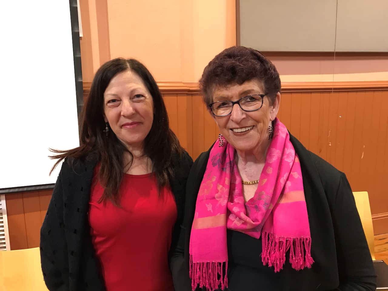 Angela McFarlane and Paulien George