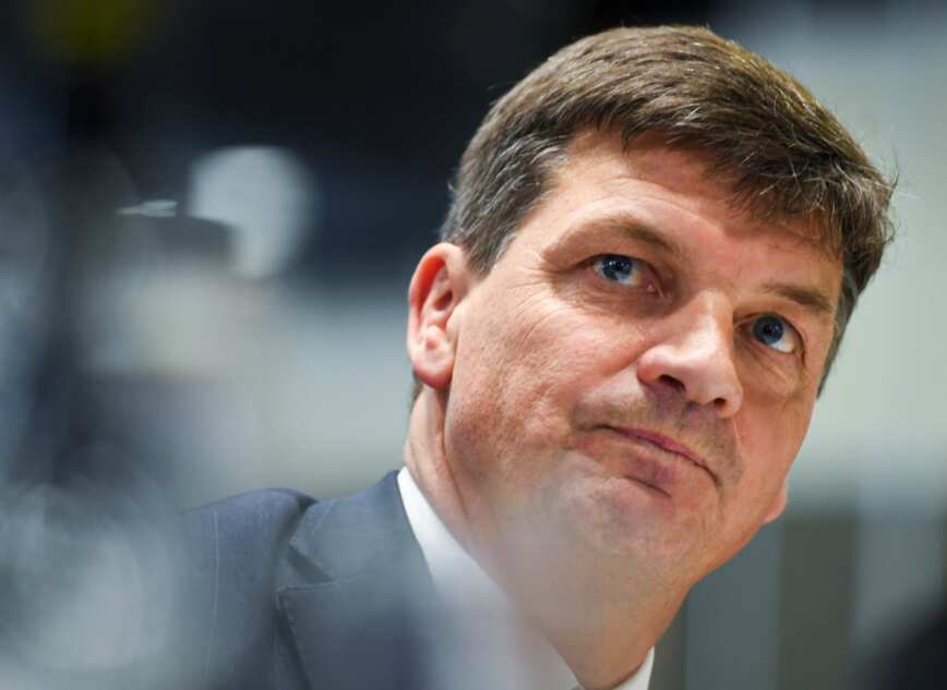 Close up of Angus Taylor