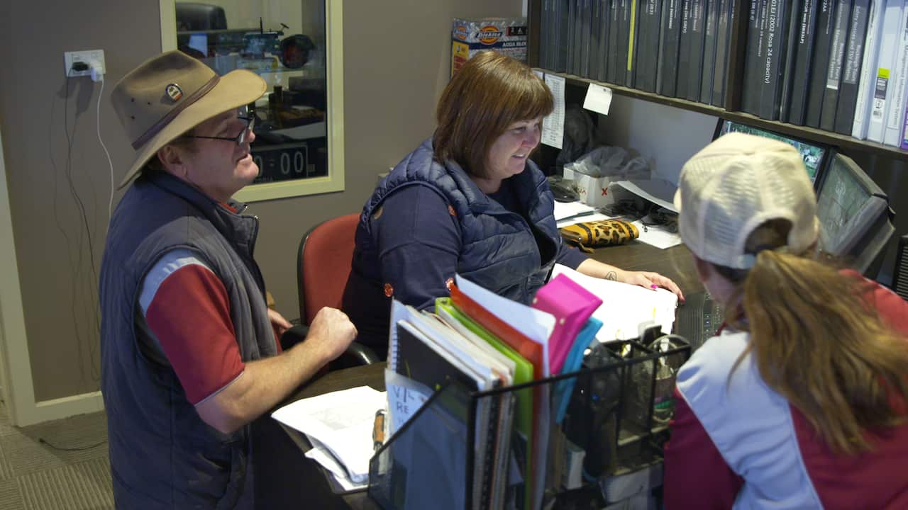Laurie with his wife and co-owner Joanne.