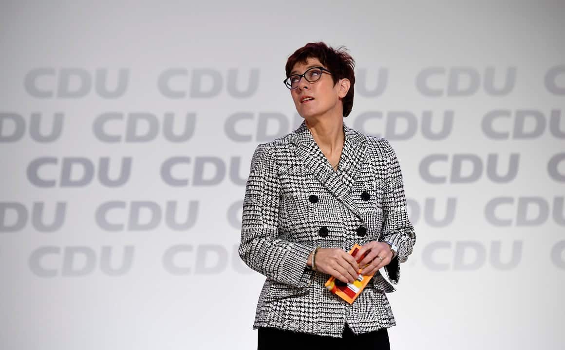 CDU general secretary Annegret Kramp-Karrenbauer, known as AKK, is one of the candidates tipped to take over from Merkel.
