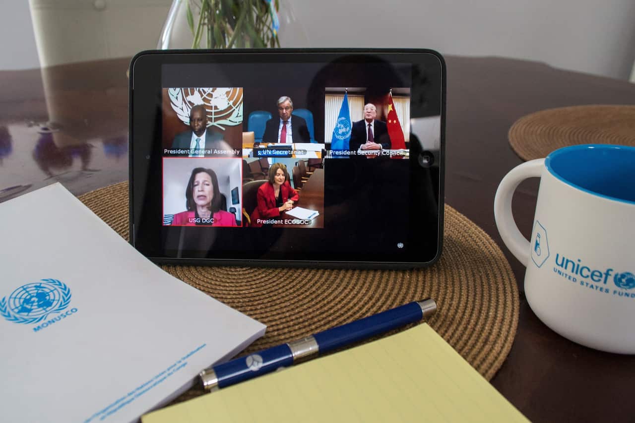 A joint virtual information session on the global advance of the COVID-19 pandemic in New York.