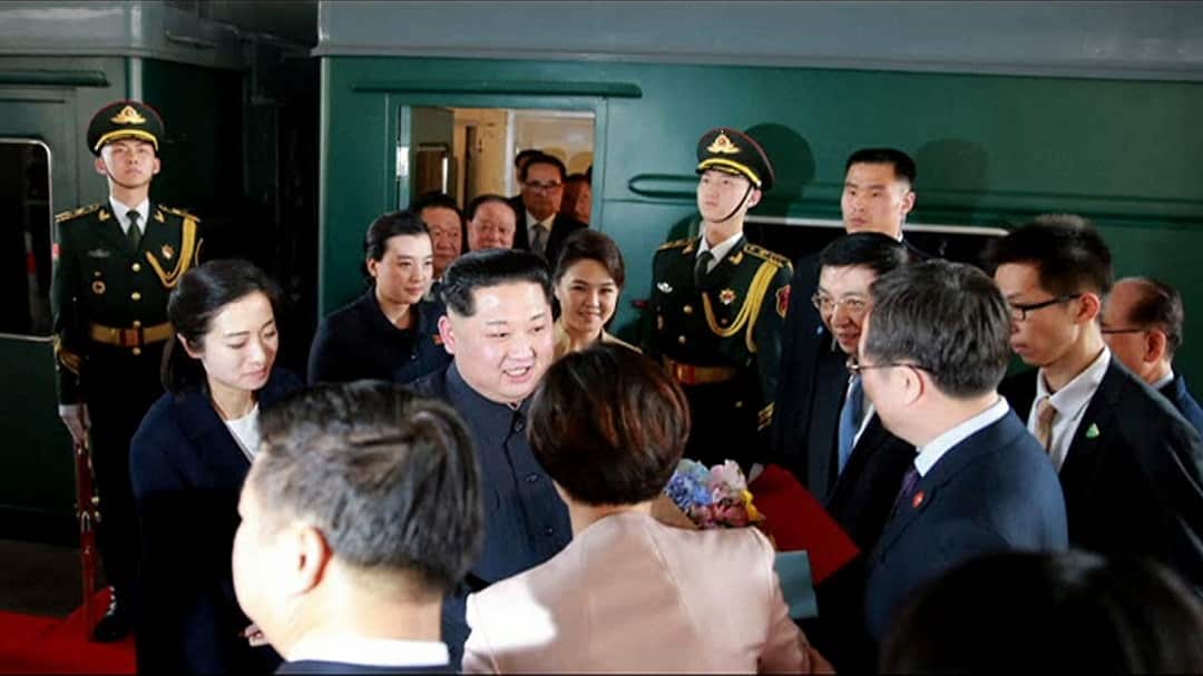 Kim Jong-un has met with China's leader.