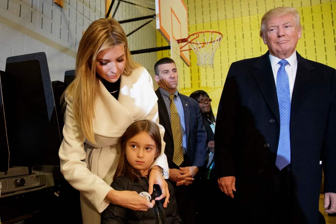 Donald Trump, Ivanka and Arabella