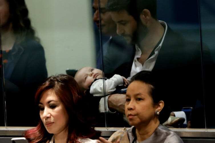 Jacinda Ardern brought her partner, Clarke Gayford, and baby to the UN General Assembly.