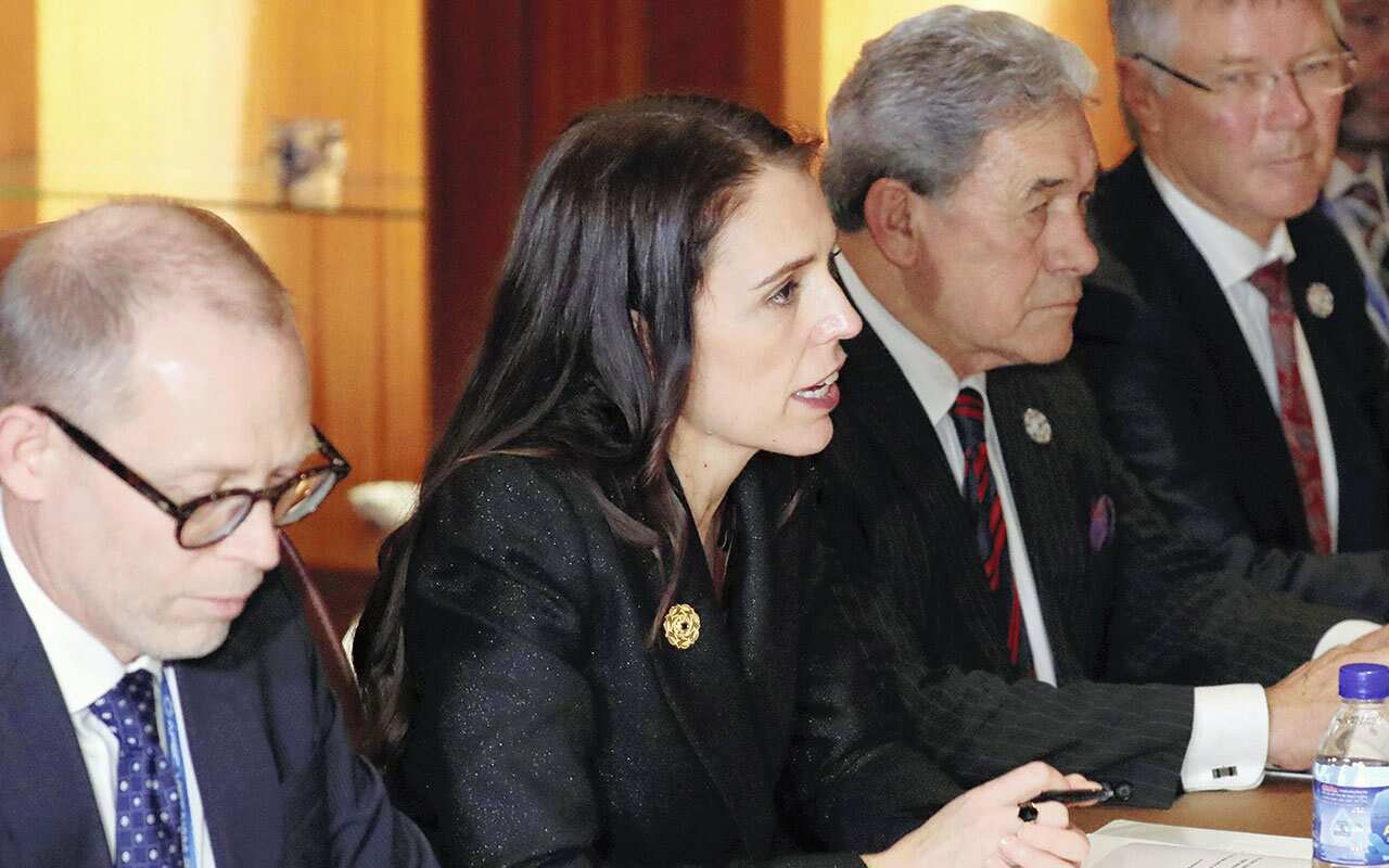 New Zealand's Prime Minister Jacinda Ardern. 