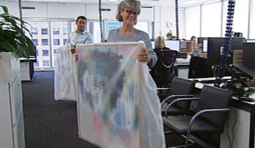 Local artist Jane Downing is showcasing her work through the start-up.