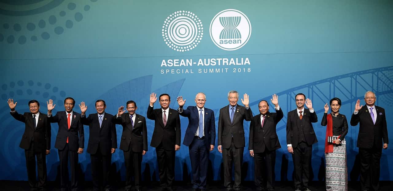 Leaders at the ASEAN-Australia Special Summit in Sydney.