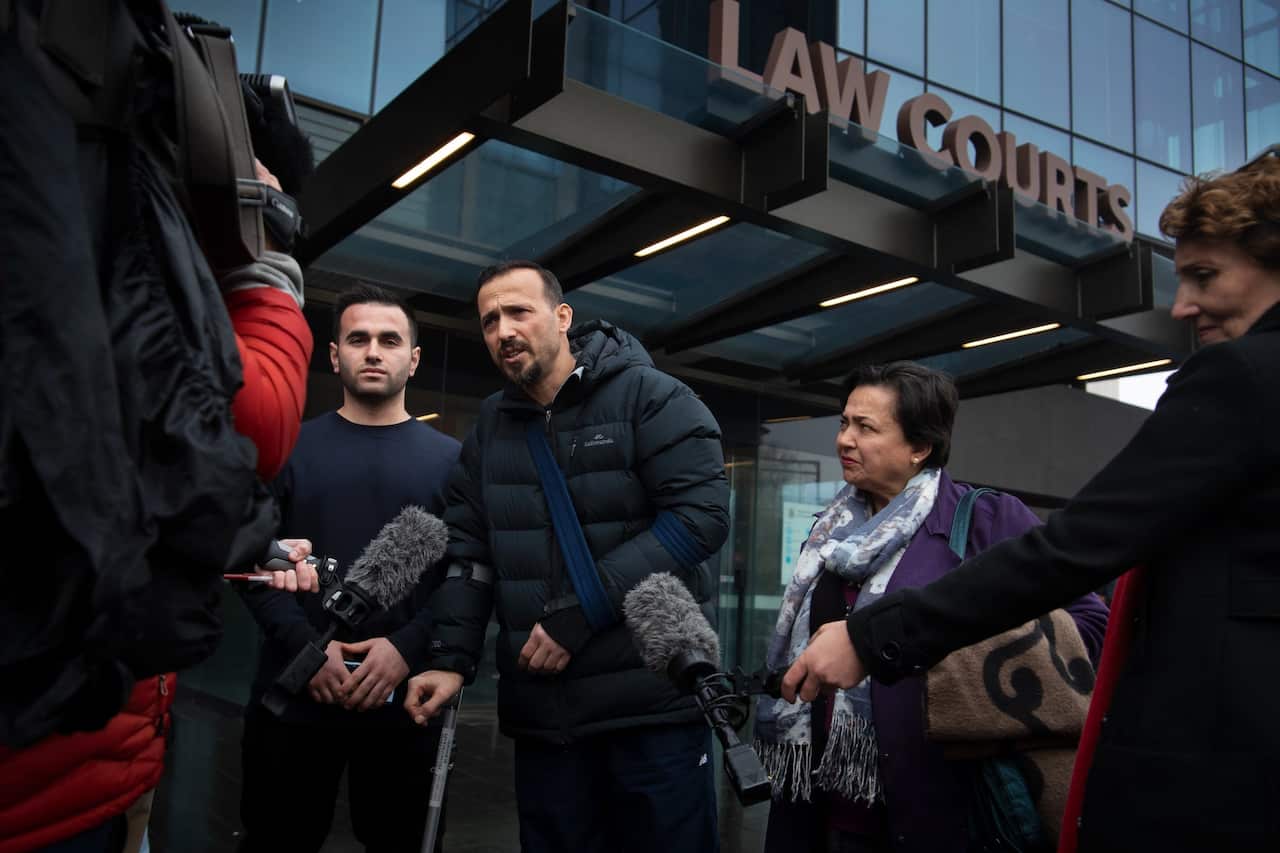 Mr. Atacocugu last week outside the High Court in Christchurch, where the man accused of shooting him and killing dozens more appeared by video link.