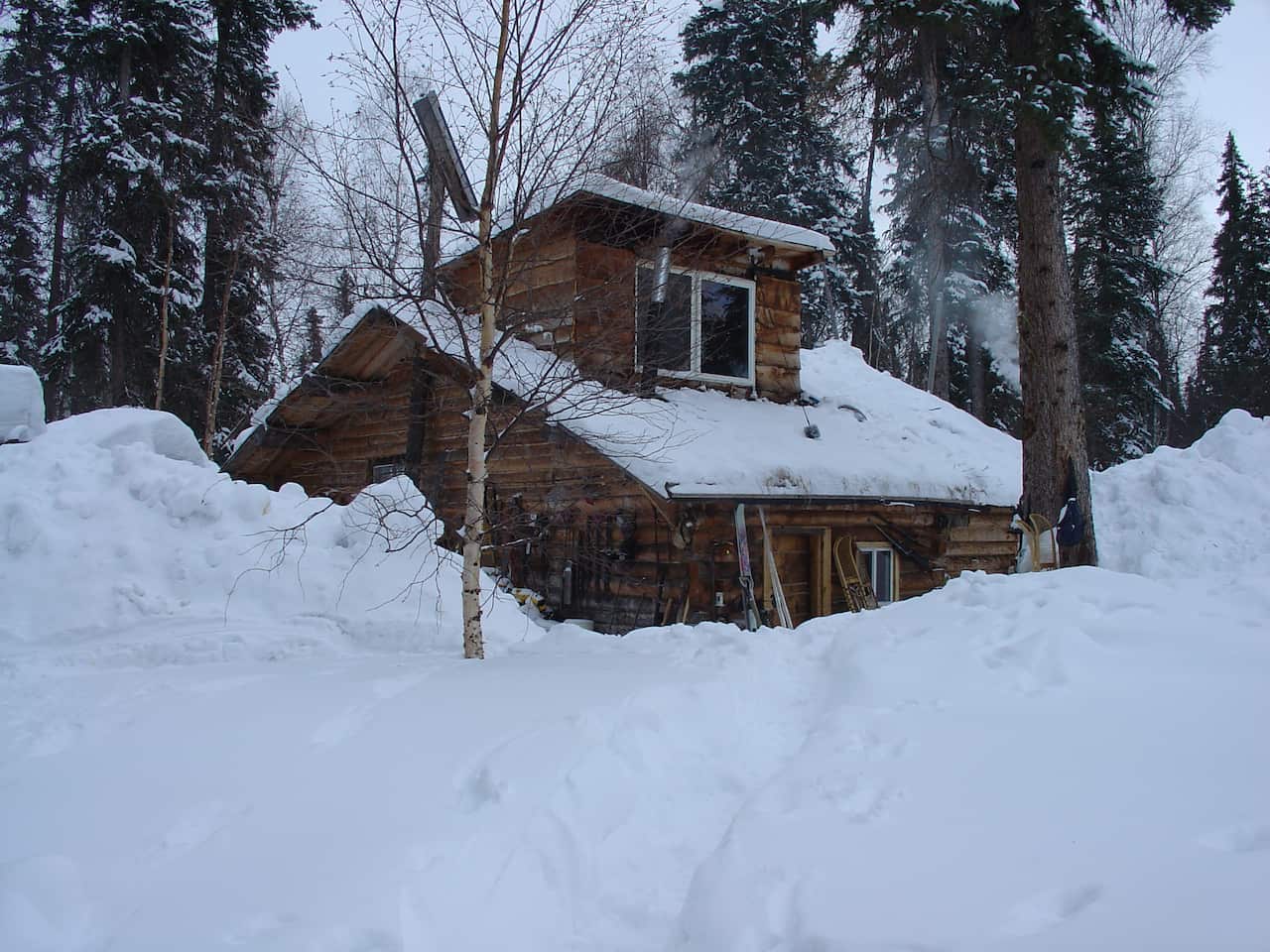 The Atchley's cabin