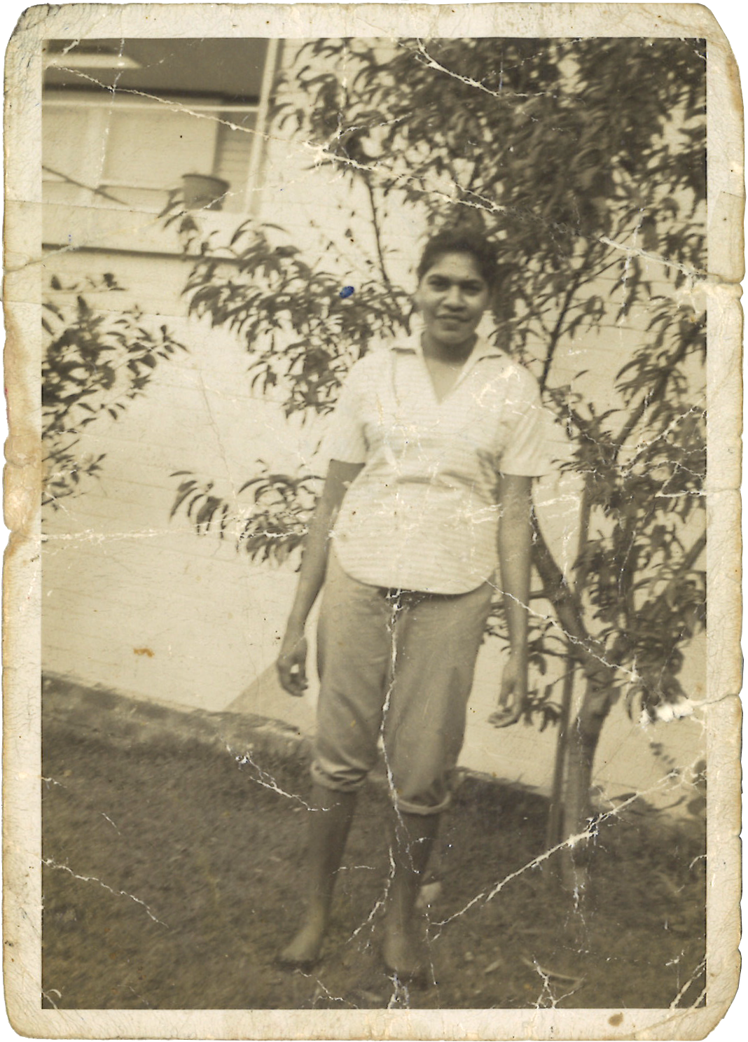 Indigenous elder Aunty Beryl as a teenager.
