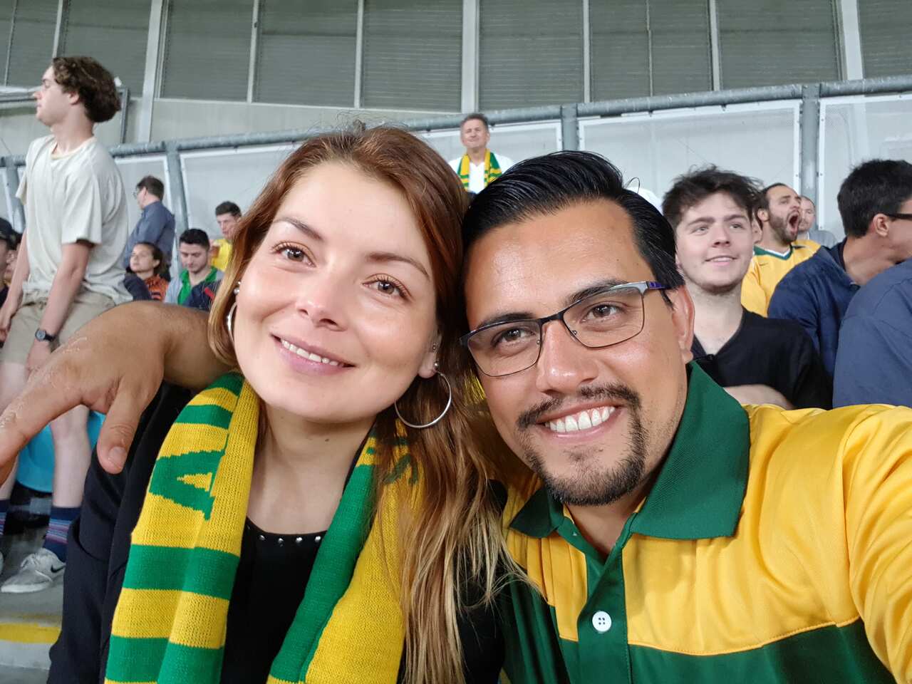 Colombian nationals Gonzalo Zabaleta and Luillya Carrero married in Australia and are now desperate to return to their home and careers in Sydney.