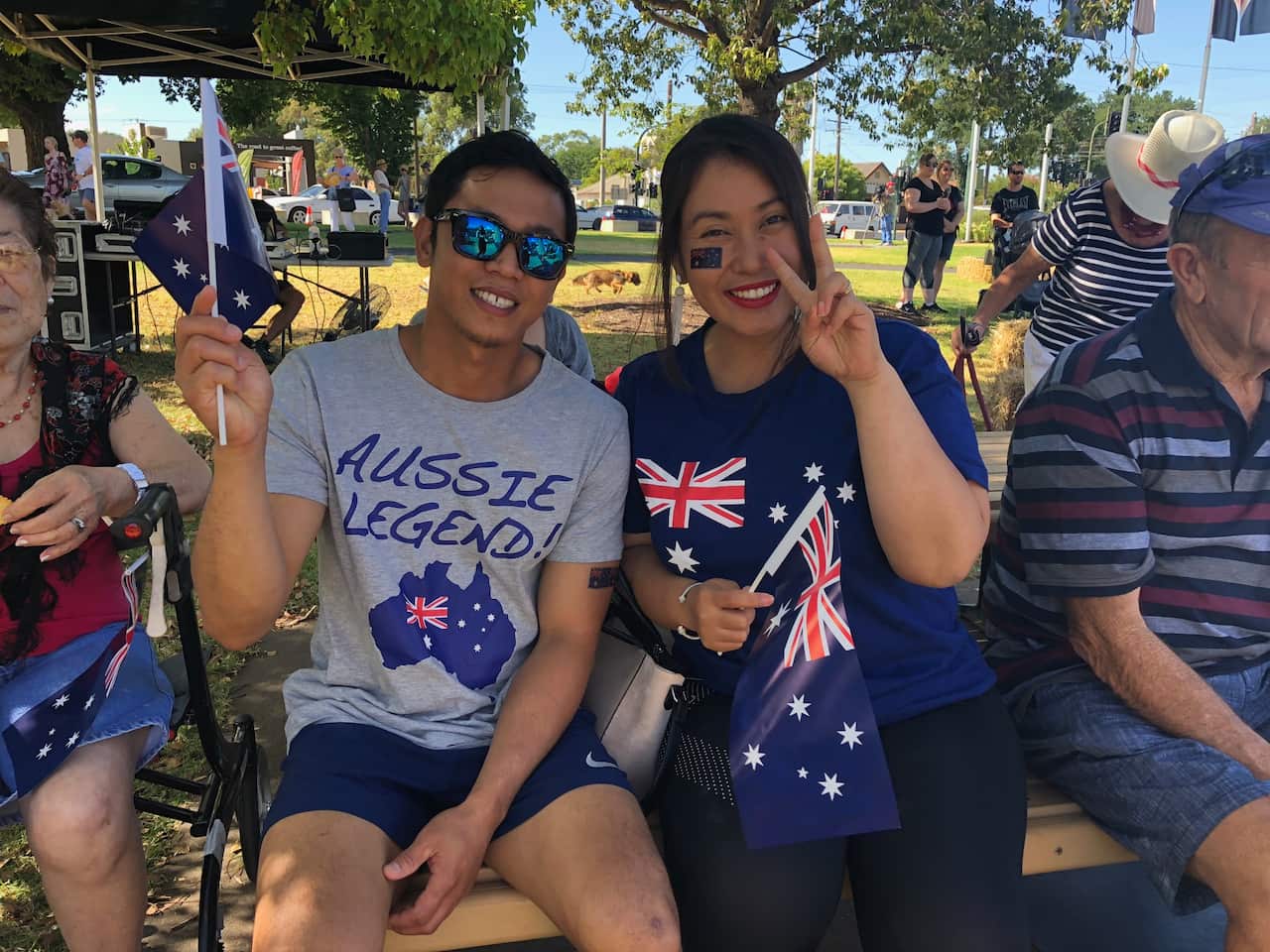 Australia Day marked in Bendigo.