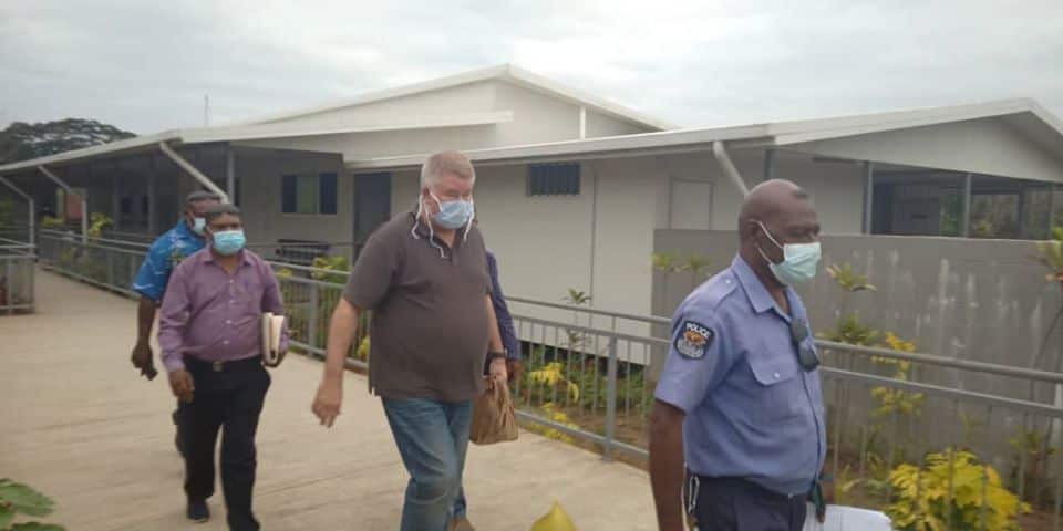 David John Cutmore arrives at PNG court last year.