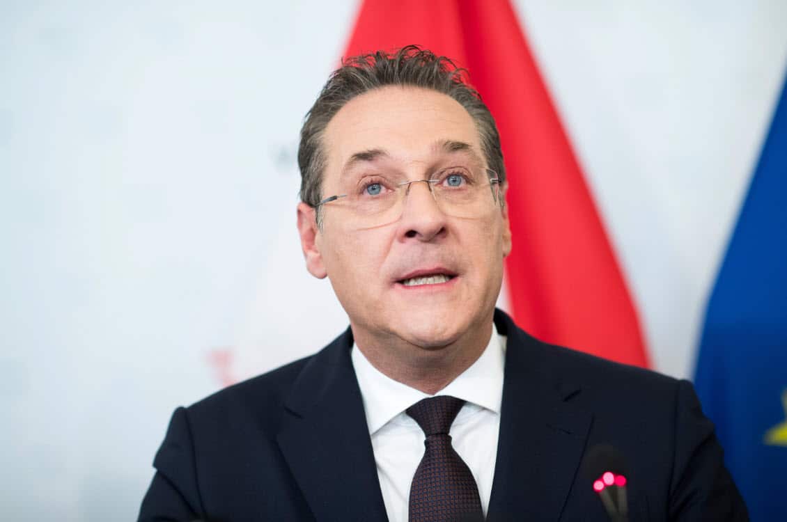 Austrian Vice Chancellor Heinz-Christian Strache (Austrian Freedom Party) (AAP)
