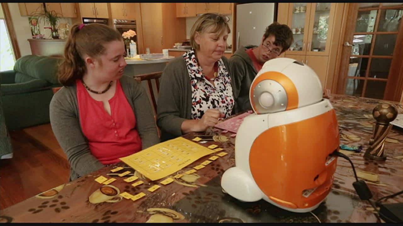 Yvonne with her kids Melissa and Christopher.