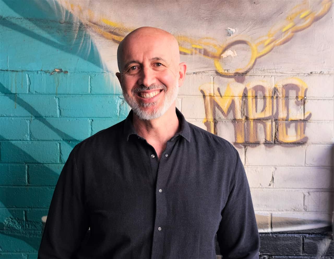 Aykut Sayan at his Sydney cafe.