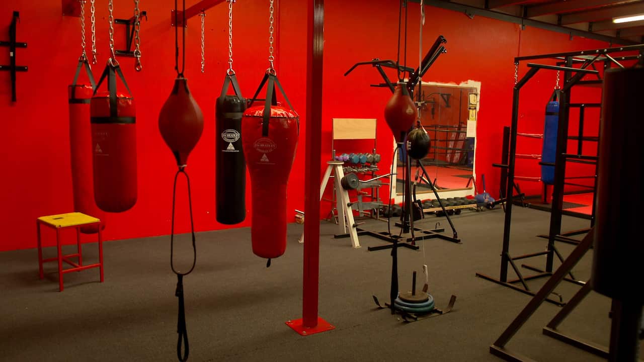 The Jim Bradley Speedball Company shopfront.