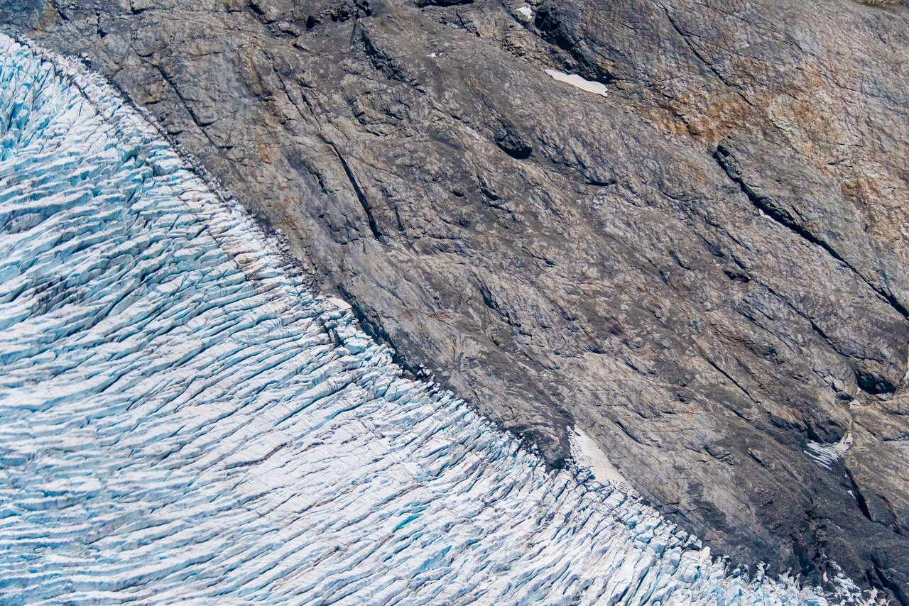 A snowline survey of New Zealand's glaciers taken in 2018.