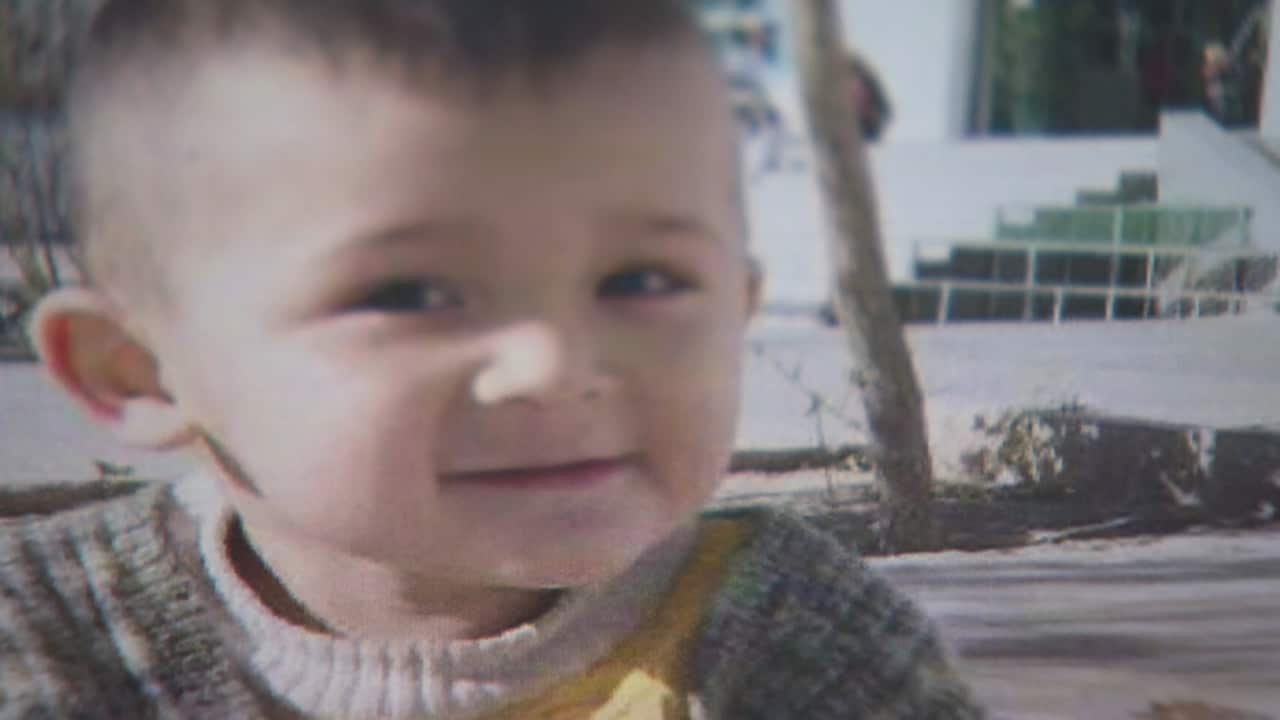 Ms Erk's three-year-old grand nephew.