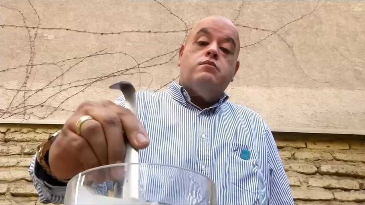 Solubag General Manager Roberto Astete said the bags are water soluble