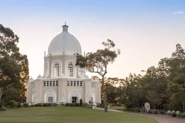 The Bahai House of Worship in Sydney.