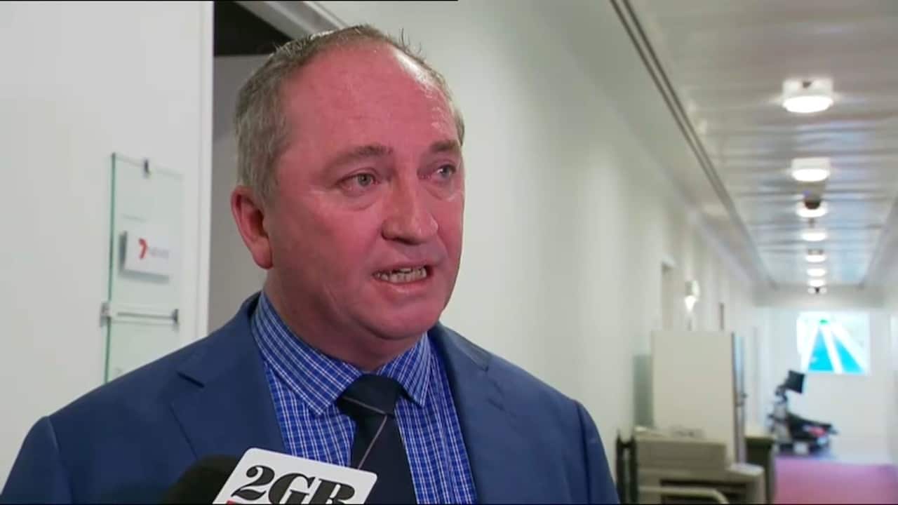 Barnaby Joyce has said media freedom must be used responsibly.