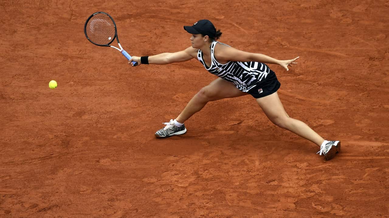Ashleigh Barty next plays Madison Keys, the American 14th seed.