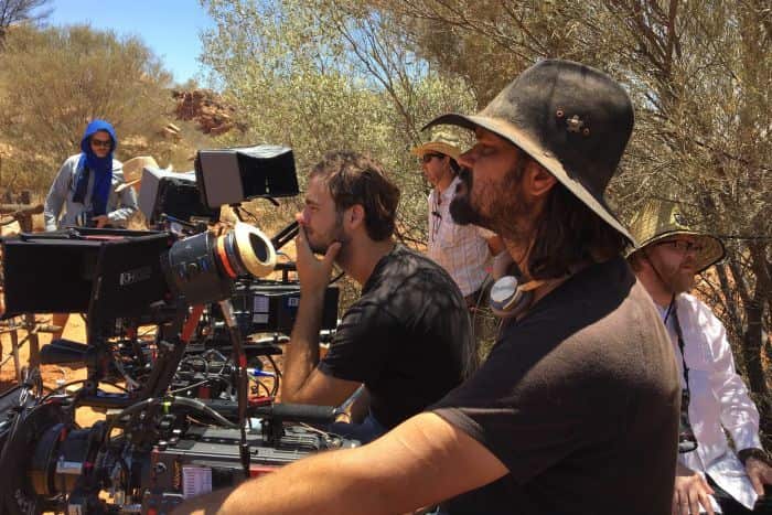Warwick Thornton directing Sweet Country.