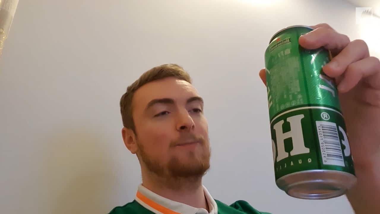 Ben Kavanagh celebrates his birthday alone in quarantined Wuhan.