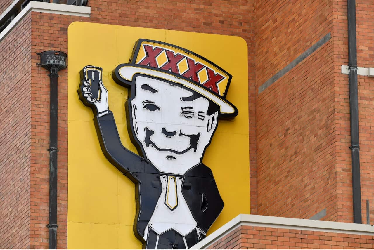 The Castlemaine Perkins Brewery, maker of XXXX Beer in Brisbane